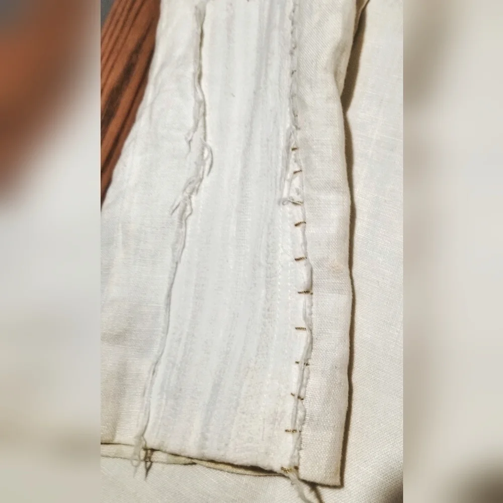 PAZZO\  Custom Italian Blazer / Medium / White Linen